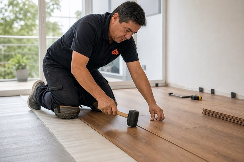 Instalación de pisos laminados