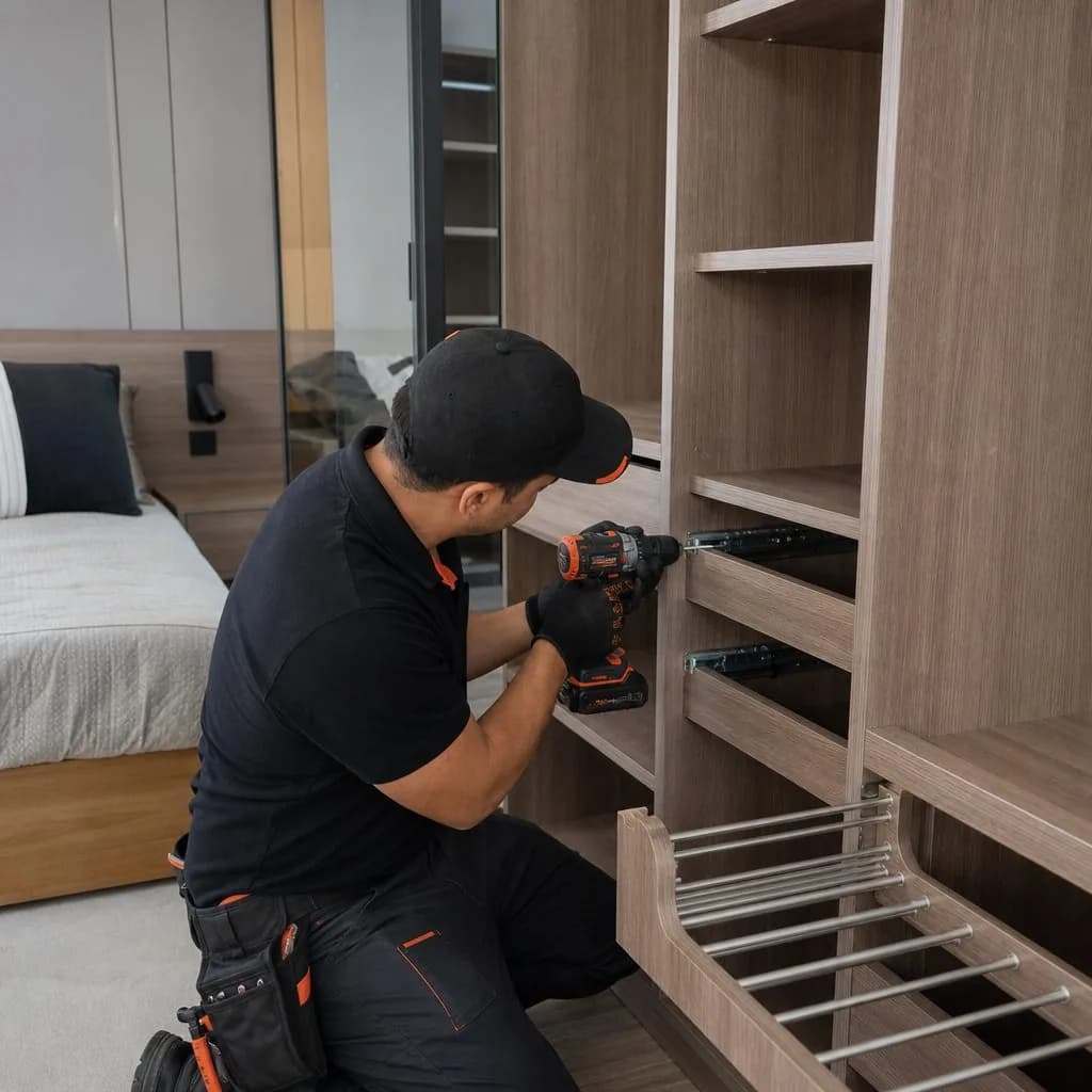 Organización Interior de Closet — Cajones y Zapateros