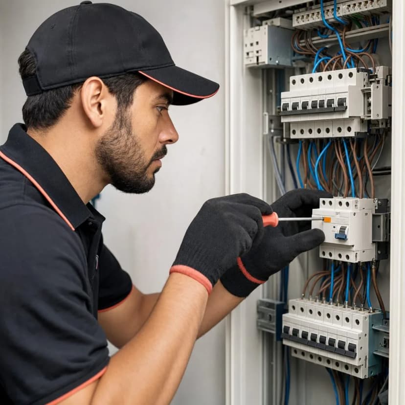 Instalación Protección Diferencial — Tablero